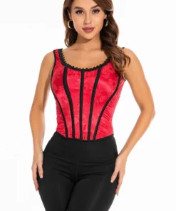 Coquette Brocade Tank Corset