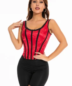 Coquette Brocade Tank Corset