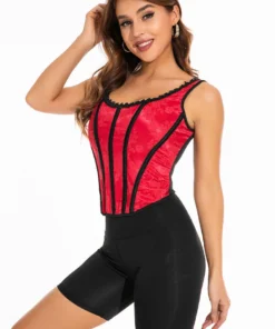 Coquette Brocade Tank Corset