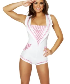 J. Valentine Pink Pinup Captain