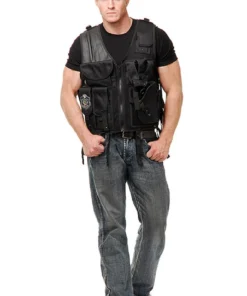 Charades SWAT Team Costume Vest Sexy Halloween Costumes