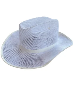 CRP White Straw Cowboy Hat