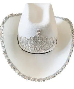 CRP Accessories Rhinestone Cowgirl Hat 7 CRP Accessories Rhinestone Cowgirl Hat