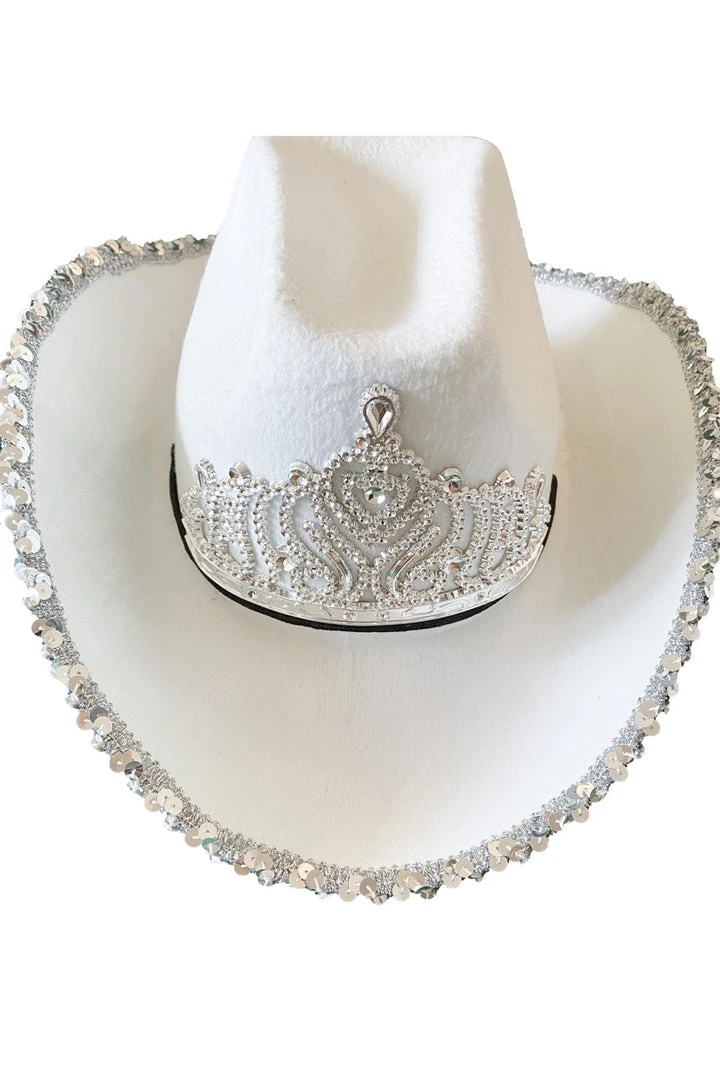CRP Accessories Rhinestone Cowgirl Hat 3 CRP Accessories Rhinestone Cowgirl Hat