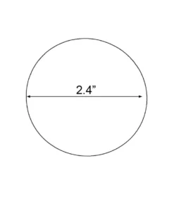 GE Apparel Black And White Houndstooth Circle Nipple Pasties