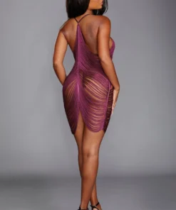 Dreamgirl Lingerie Fringe Chemise