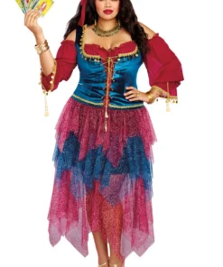 Dreamgirl Plus Size Gypsy Costume 5 Dreamgirl Plus Size Gypsy Costume