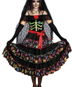 Dreamgirl Sexy Halloween Costumes Lady Of The Dead Costume