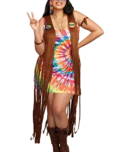 Dreamgirl Plus Size Hippie Hottie Costume Plus Costumes
