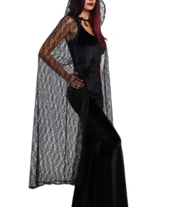 Dreamgirl Lace Cape Sexy Halloween Costumes