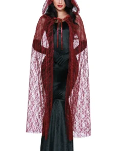 Dreamgirl Lace Cape Sexy Halloween Costumes