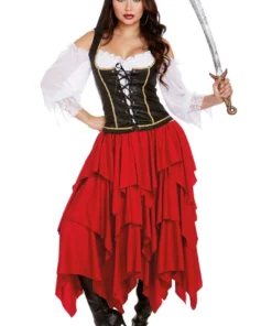 Dreamgirl Women's Ships Ahoy Costume Sexy Halloween Costumes 6 Dreamgirl Women's Ships Ahoy Costume Sexy Halloween Costumes