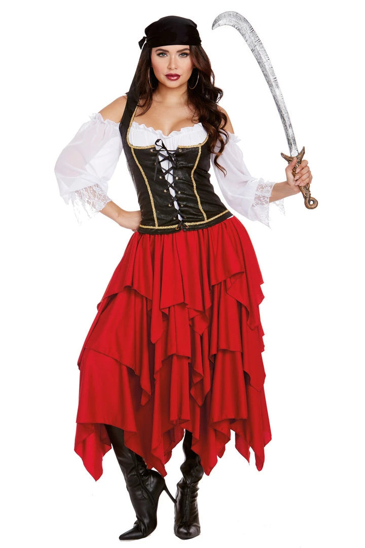 Dreamgirl Women's Ships Ahoy Costume Sexy Halloween Costumes 3 Dreamgirl Women's Ships Ahoy Costume Sexy Halloween Costumes