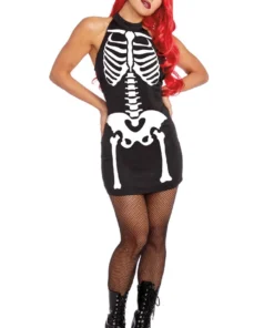 Dreamgirl Skeleton Dress Sexy Halloween Costumes