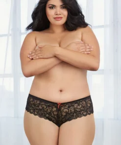 Dreamgirl Plus Size Cheeky Boyshorts Plus Size Lingerie