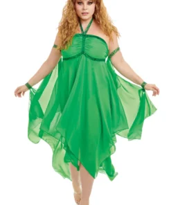 Dreamgirl Plus Size Earth Goddess Costume