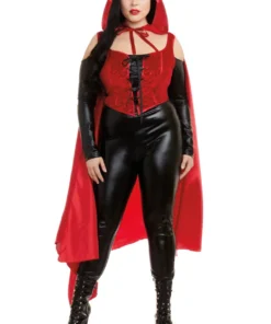 Dreamgirl Plus Size Seductive Red Costume
