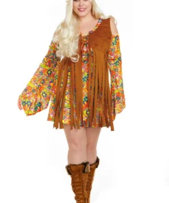 Dreamgirl Plus Size Pure Hippie Costume