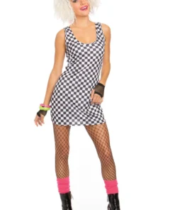 Dreamgirl Checkered Costume Dress Sexy Halloween Costumes