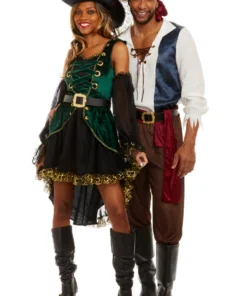 Dreamgirl Sexy Halloween Costumes Emerald Pirate Costume 7 Dreamgirl Sexy Halloween Costumes Emerald Pirate Costume