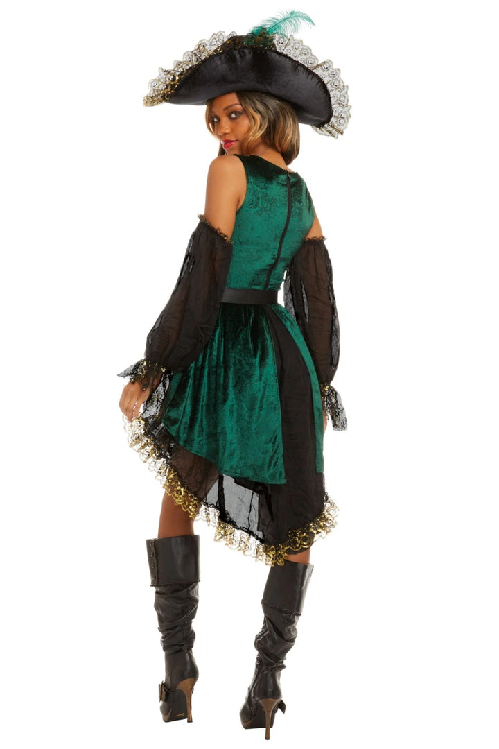 Dreamgirl Sexy Halloween Costumes Emerald Pirate Costume 2 Dreamgirl Sexy Halloween Costumes Emerald Pirate Costume
