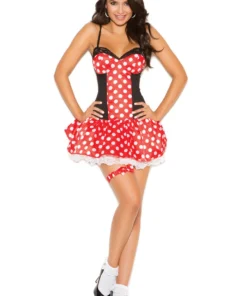 Elegant Moments Sexy Halloween Costumes Miss Mouse Costume