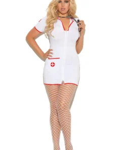 Elegant Moments Plus Size Head Nurse Costume