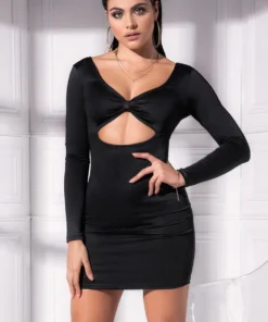 Mapalé Clothing Long Sleeve Cutout Club Dress 5 Mapalé Clothing Long Sleeve Cutout Club Dress