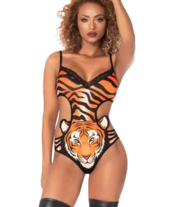 Mapalé Lingerie Tiger Queen Bodysuit