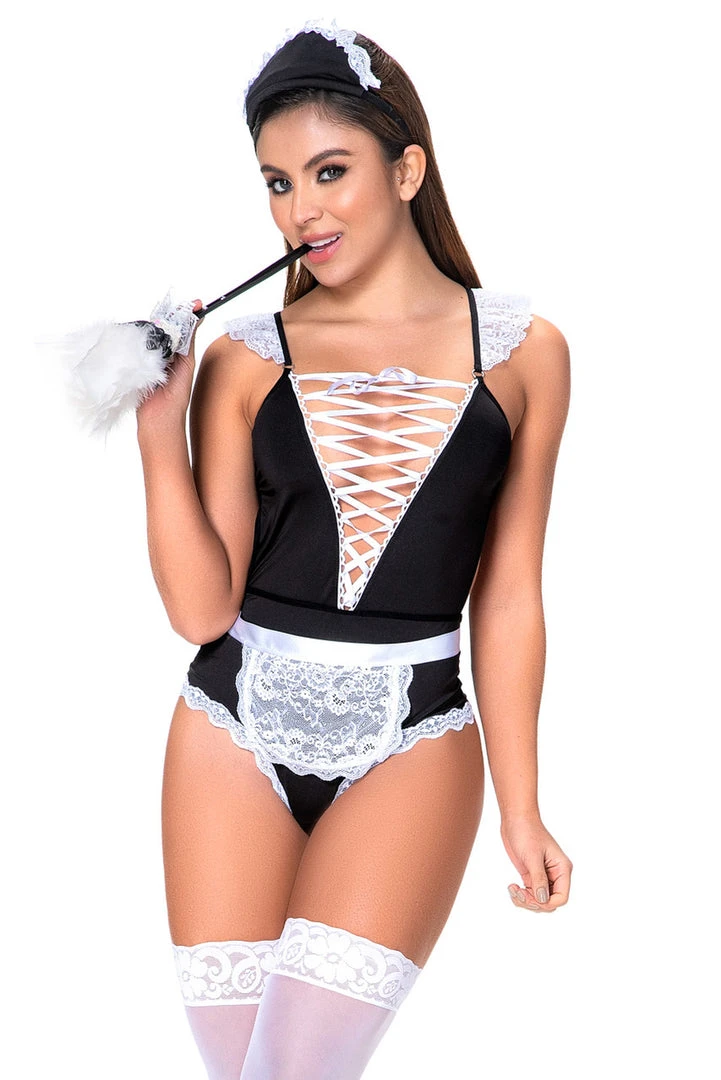 Mapalé Lingerie Mistress Maid Teddy 1 Mapalé Lingerie Mistress Maid Teddy