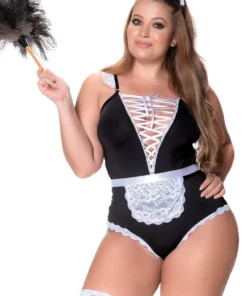 Mapalé Plus Size Mistress Maid Teddy