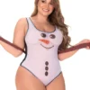 Mapalé Plus Size Sexy Snowman Lingerie Set