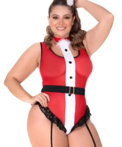 Mapalé Plus Size Mrs. Claus Lingerie Costume