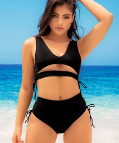 Mapalé Adjustable Sporty Two Piece Sexy Swimwear 5 Mapalé Adjustable Sporty Two Piece Sexy Swimwear