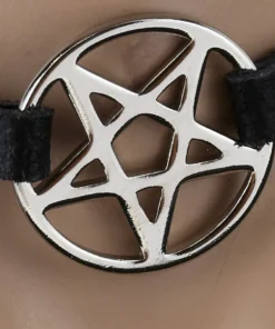 Funk Plus Pentagram Leather Choker Lingerie