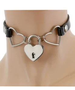Funk Plus Heart Lock Submissive Choker