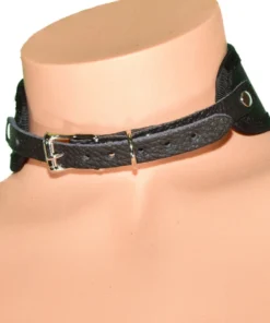 Funk Plus Lingerie D Ring Leather BDSM Training Collar