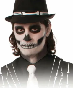 Forum Novelties Bone Accented Fedora Accessories