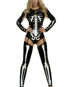 Forplay Snazzy Skeleton Costume