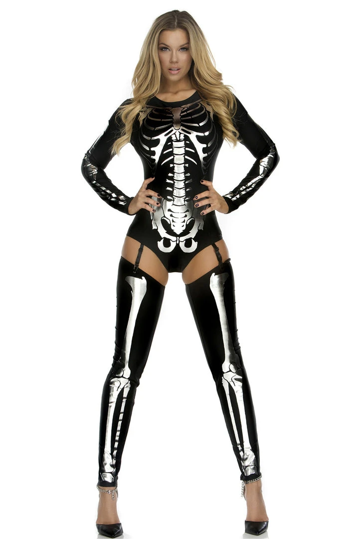 Forplay Snazzy Skeleton Costume 1 Forplay Snazzy Skeleton Costume