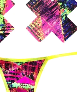 NevaNude California Love Nipple Pasties & G-String Panty