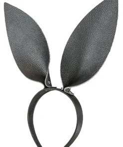 Funk Plus Fetish Black Leather Bunny Ears