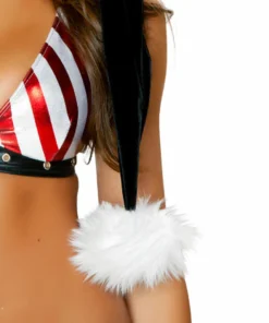 J. Valentine Black And White Santa Hat Accessories 7 J. Valentine Black And White Santa Hat Accessories