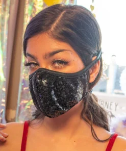 J. Valentine Accessories Sequin Face Mask