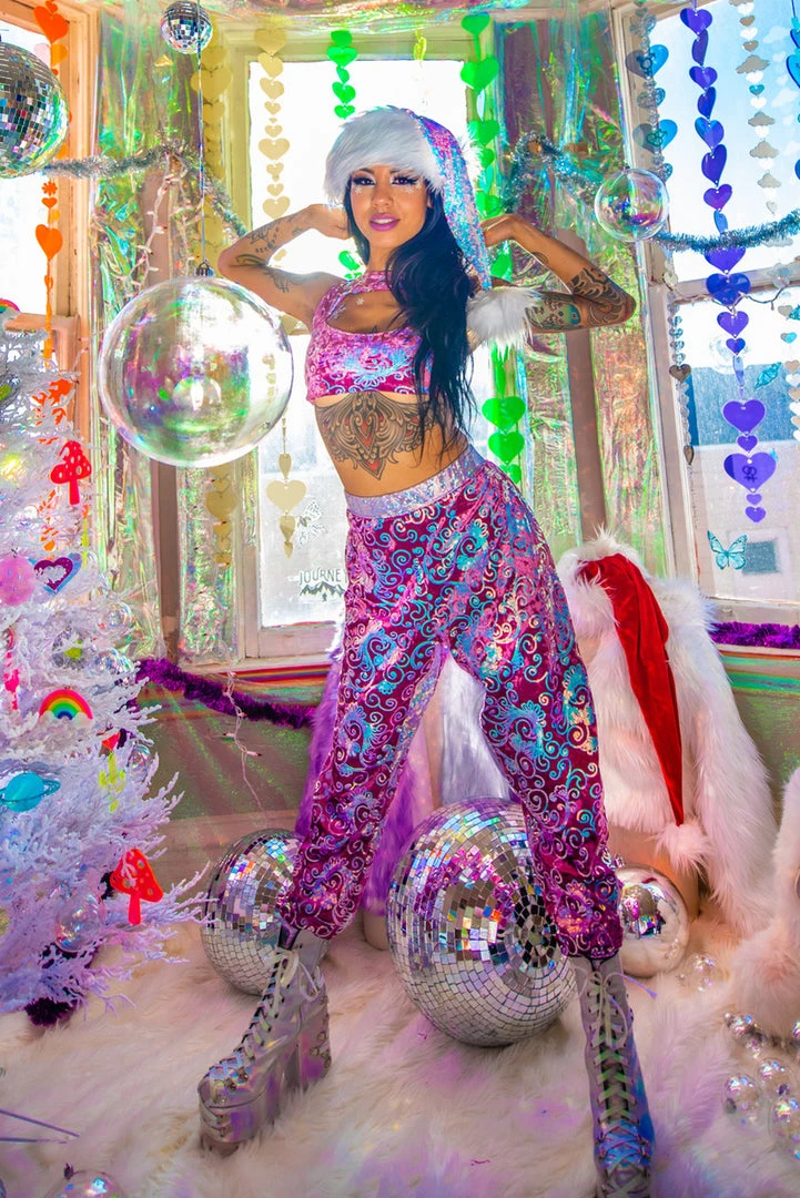 J. Valentine Clothing Velvet And Sequin Joggers 2 J. Valentine Clothing Velvet And Sequin Joggers