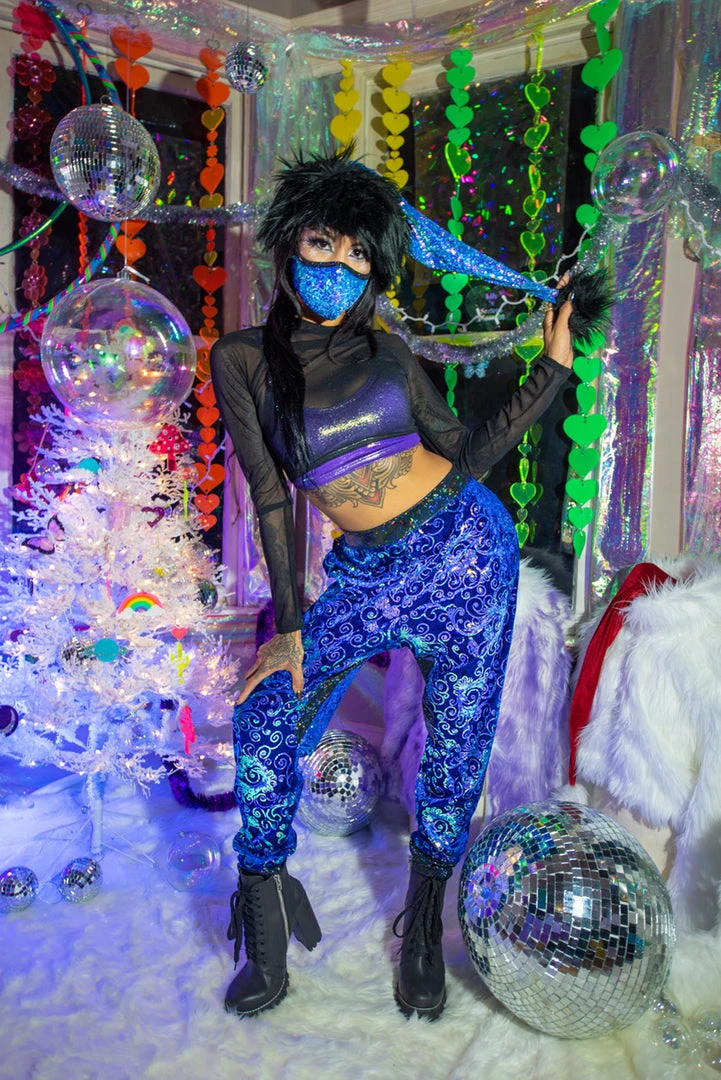 J. Valentine Clothing Velvet And Sequin Joggers 5 J. Valentine Clothing Velvet And Sequin Joggers