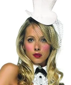 Leg Avenue Accessories Mini Glitter Top Hat