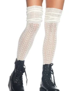 Leg Avenue Over The Knee Scrunch Socks Hosiery