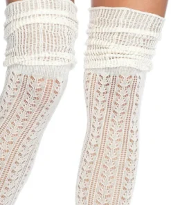 Leg Avenue Over The Knee Scrunch Socks Hosiery