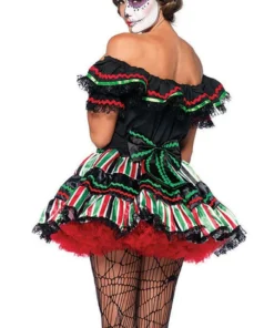 Leg Avenue Plus Costumes Queen Size Dia De Los Costume